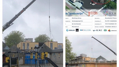 Mooi moment tijdens renovatie OBS De Tamboerijn
