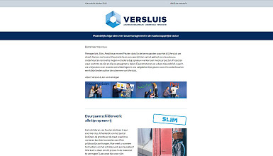 Allereerste nieuwsbrief Versluis