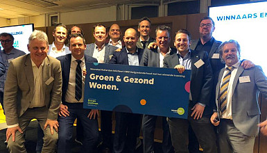 Een van de winnaars Energiechallenge Woonstad Rotterdam