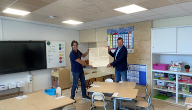 Elk seizoen een comfortabel klaslokaal