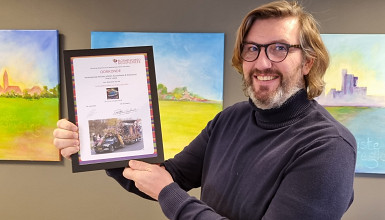 De bloemenwagen waar Versluis mee schittert