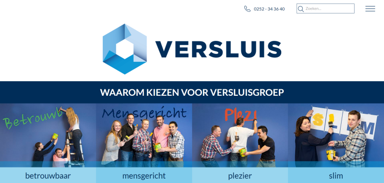 Nieuwe website online