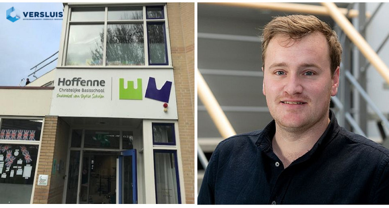 Volop onderhoud aan het schoolgebouw in de vakantie