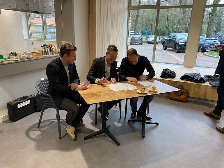 Oplevering Driekansen