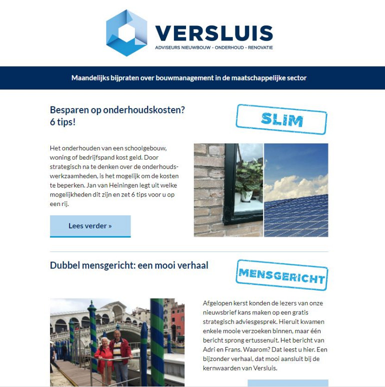 Heeft u de nieuwsbrief van februari al gelezen?