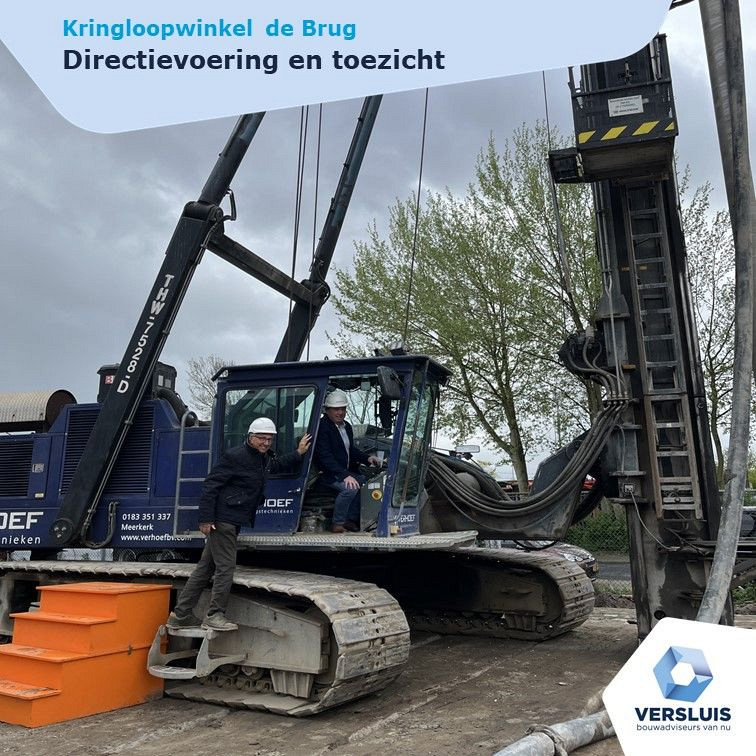 Niet heien, maar boren