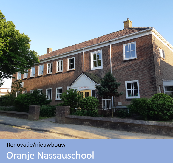 Renovatie/ nieuwbouw Oranje Nassauschool